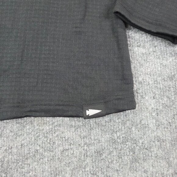 GORUCK Indestructible Grid Fleece Half‎ Zip Women's XXL Black Long Sleeves $155 - Picture 6 of 13